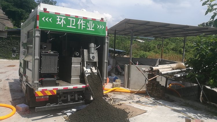 下冶镇污泥干湿分离技术